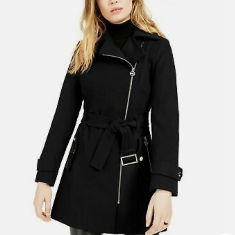 Michael Kors Black Trench Coat